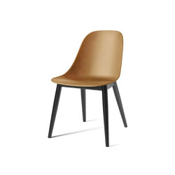 Harbour Side Dining Chair | Black Oak, Khaki Plastic | Chaises | Audo Copenhagen