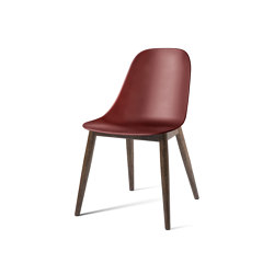 Harbour Side Dining Chair | Dark Stained Oak, Burned Red Plastic | Stühle | Audo Copenhagen