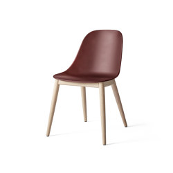 Harbour Side Dining Chair | Natural Oak, Burned Red Plastic | Chairs | Audo Copenhagen