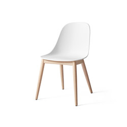 Harbour Side Dining Chair | Natural Oak, White Plastic | Sillas | Audo Copenhagen