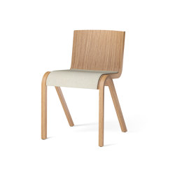 Ready Dining Chair, Seat Upholstered | Natural Oak / Hallingdal 65 200 | Sillas | Audo Copenhagen
