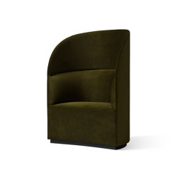 Tearoom Lounge Chair, High Back W Power Outlet | Champion 035 | Armchairs | MENU