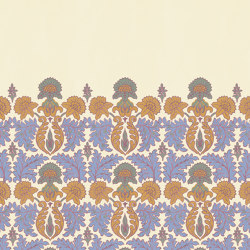 EMANIA CLIMBING WALLS Wallpaper - Azurite |  | House of Hackney