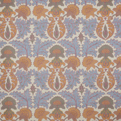 EMANIA Cotton Linen - Azurite | Drapery fabrics | House of Hackney