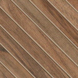 Etic PRO Noce Hickory Chevron Tatami 74x22,2 | Ceramic tiles | Atlas Concorde
