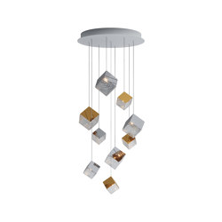 PYRITE chandelier 9 pcs | Suspended lights | Bomma
