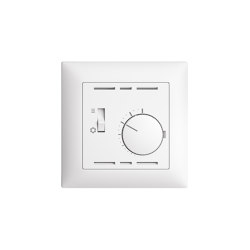 Thermostats | Thermostat mit Schalter Heizen/Kühlen | Heating / Air-conditioning controls | Feller