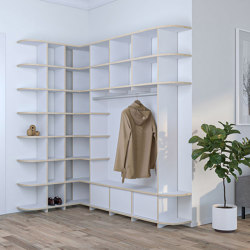 corner shelf | Garopa | Shelving | form.bar