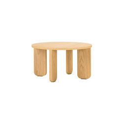 Kuvu Coffee Table ⌀ 55 cm | Natural Oak | Coffee tables | Noo.ma