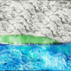Breathing texture | Secret bay_turquoise |  | Walls beyond