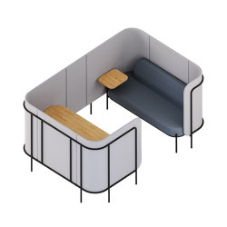 Leafpod | managerpod2H1 | LPSMN2H1 | Sound absorbing furniture | Bejot