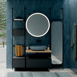 Over - Composizione a 3 moduli | Mensole bagno | NIC Design