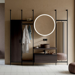 Over - Composizione a 4 moduli | Mensole bagno | NIC Design