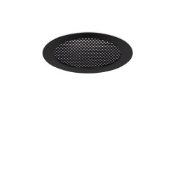 LUX 135 BLACK microprism honeycomb | Recessed ceiling lights | Liralighting