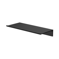 Leev | Bathroom shelf 28 cm Black | Bath shelves | Geesa
