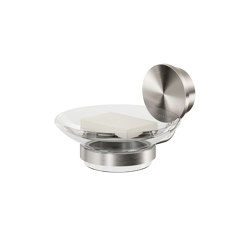 Opal Brushed stainless steel | Soap holder Brushed stainless steel | Bathroom accessories | Geesa