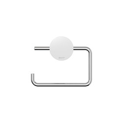 Opal Chrome | Toilet roll holder without cover Chrome | Paper roll holders | Geesa