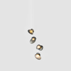 Pebble Chandelier 4 | Lámparas de suspensión | A-N-D