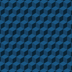 RESOPAL Graphics | Cubix Blue | Wall laminates | Resopal