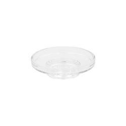 Gealuna Extra clear transparent glass dish for art.  A1010N | Bathroom accessories | Inda