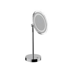 My mirror Magnifying mirror with support. Touch switch on. Dimmable light color | Bath mirrors | Inda
