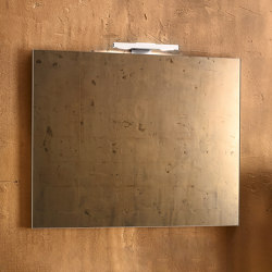 Mirror used in all set compositions. Satined white frame. |  | Inda