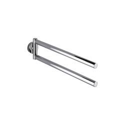 Touch Double swing arm towel holder | Towel rails | Inda