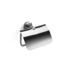 Touch Tilting roll holder with cover | Paper roll holders | Inda