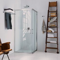 New claire Panel with sliding door | Shower screens | Inda