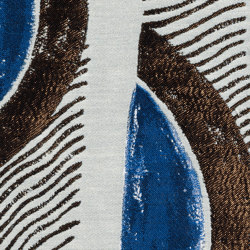 Craft chic | Bleu adriatique | LR 338 40 | Drapery fabrics | Elitis