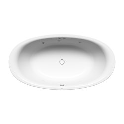 Aquamassage Ellipso Duo Oval Body alpine white | Built-in bathtubs | Kaldewei