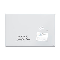 Magnetic Glass Board Artverum, super-white, 100 x 65 cm | Flip charts / Writing boards | Sigel