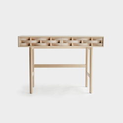 Weave desk. Birch wood, natural oil | Desks | Ringvide Studio