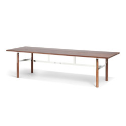 Beam dining table 280 cm | walnut | Contract tables | møbel copenhagen