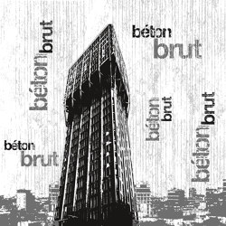 Béton Brut | Torre Velasca | 310_001 | custom-made | Taplab Wall Covering