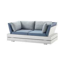 Boxx Lounge Base Module M, 2-Seater-Sofa | Sofas | solpuri
