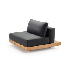 Plateau Lounge  L-Module Seat/Back | Armchairs | solpuri