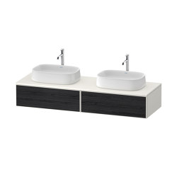 Zencha Vanity unit wall-mounted | Armarios lavabo | DURAVIT