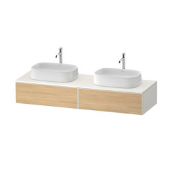 Zencha Vanity unit wall-mounted | Mobili lavabo | DURAVIT