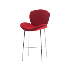 Terni 4-Fuß-Barhocker Metall | Bar stools | Assmann Büromöbel