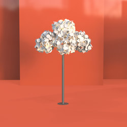 Leaf Lamp Link Tree | Sound absorbing objects | Green Furniture Concept