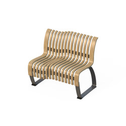 Nova C Back Elevation Step R | Modular seating elements | Green Furniture Concept