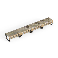 Nova C Bench Straight configuration |  | Green Furniture Concept