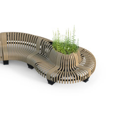 Nova C Droplet configuration | Seating islands | Green Furniture Concept