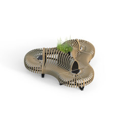 Nova C Fidget Small configuration | Benches | Green Furniture Concept
