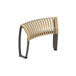 Nova C Perch Concave 45° | Lean stools | Green Furniture Concept