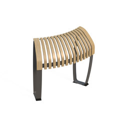 Nova C Perch Convex 45° | Lean stools | Green Furniture Concept