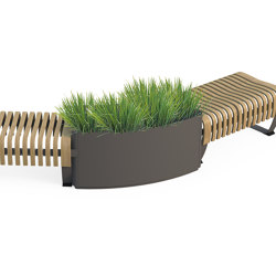 Planter Curved | Plant pots | Green Furniture Concept