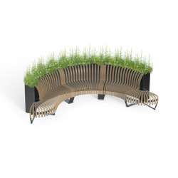 Planter Divider Concave | Plant pots | Green Furniture Concept