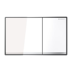 Actuator plates | Sigma60 white | Grifería para WCs | Geberit